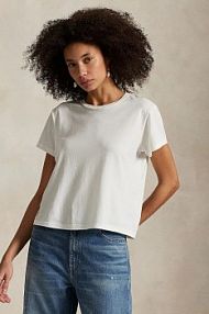 T-shirt Polo Ralph Lauren  biały damski 211967102