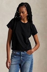 T-shirt Polo Ralph Lauren  czarny damski 211967102