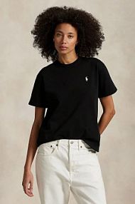 T-shirt Polo Ralph Lauren  czarny damski 211967104