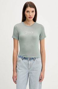 T-shirt Juicy Couture  zielony damski JCWCT225301