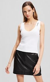 Top Karl Lagerfeld  biały damski A3W17005