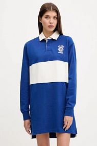 Sukienka mini Guess Jeans  niebieska W5YK47.KCPS1