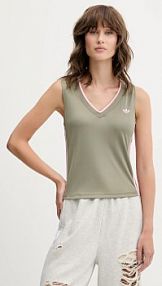 Top adidas Originals  zielony damski KD2281