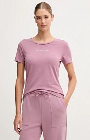 T-shirt EA7 Emporio Armani  różowy damski AF12115.7W000