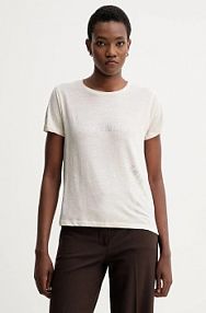 T-shirt Zadig&Voltaire  beżowy damski JWTS02818