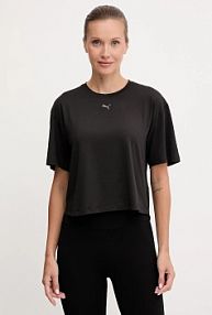 T-shirt Puma  czarny damski 527457