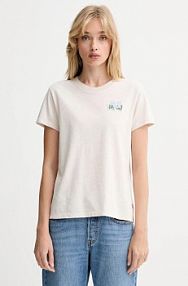 T-shirt Levi's  beżowy damski 17369.3165