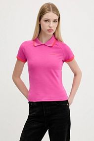 Koszulka polo adidas Originals  różowa damska JY3489