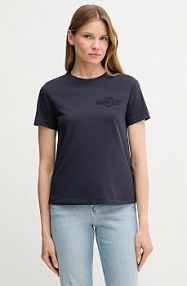 T-shirt Gant  granatowy damski 4202589