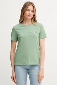 T-shirt Gant  zielony damski 4202589