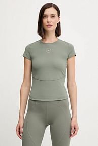 T-shirt adidas by stella mccartney  zielony damski JW4564