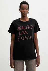 T-shirt Aniye By  czarny damski 181452