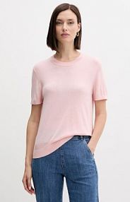 Sweter United Colors of Benetton  różowy damski 1ZRED10BK