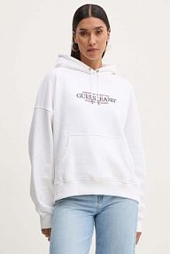 Bluza przez głowę Guess Jeans  biała W4YQ15.KC811