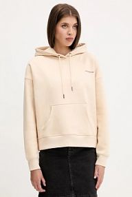 Bluza przez głowę Guess Jeans  beżowa W4BQ21.KC811