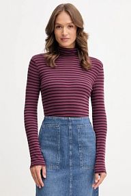 Longsleeve United Colors of Benetton  fioletowy damski 30YSE2225