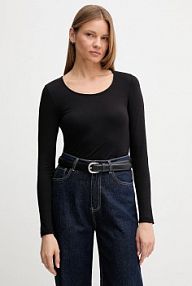 T-shirt United Colors of Benetton  czarny damski 3Z12D1080