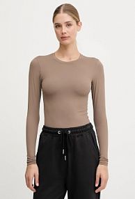 Longsleeve P.E Nation  brązowy damski 243L265