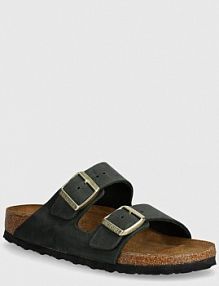 Klapki Birkenstock  zielone damskie 1028030