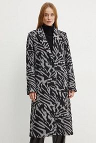 Płaszcz Karl Lagerfeld  szary damski 246W1503