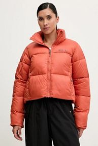 Kurtka puchowa Columbia  pomarańczowa damska 2088501