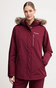 Kurtka narciarska Columbia  bordowy 2085831