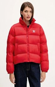 Kurtka puchowa adidas Originals  czerwona damska JD0422