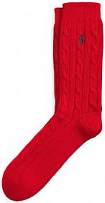 Skarpetki Polo Ralph Lauren  czerwone damskie 455955244
