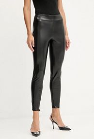 Spodnie eleganckie Guess  czarne damskie W4BB18.WGIK0