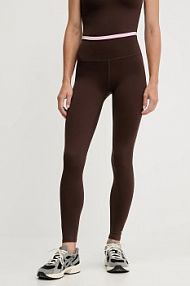 Legginsy P.E Nation  brązowe damskie 243G343