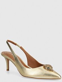 Szpilki Kurt Geiger London  złote 9786961109.GO