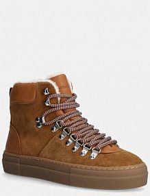 Śniegowce Garment Project  brązowe damskie GPWF2598.650