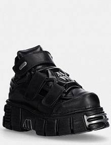 Sneakersy New Rock  czarne damskie M.285.S1