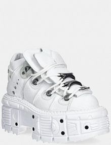 Sneakersy New Rock  białe damskie M.TANK106.C1