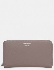 Portfel Emporio Armani  brązowy damski EW000366.AF11