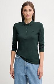 Longsleeve Lacoste  zielony damski PF5464