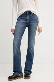 Jeansy United Colors of Benetton  niebieskie damskie 4OTADE00F