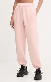 Spodnie dresowe Guess  różowe damskie V4BB13.K7UW2