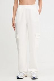 Spodnie dresowe Guess  beżowe damskie V4BB12.K7UW2