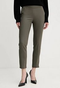 Spodnie eleganckie Morgan  zielone damskie PROSY.F