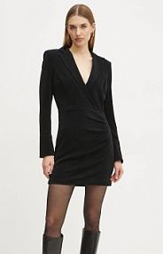 Sukienka mini Guess  czarna W4BK68.KCHI0