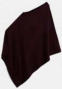 Ponczo United Colors of Benetton  bordowy 1235DU01A