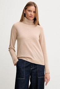 Golf United Colors of Benetton  beżowy damski 1035D2551