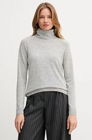 Golf United Colors of Benetton  szary damski 1035D2551