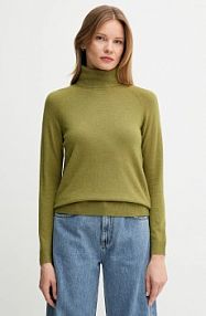 Golf United Colors of Benetton  zielony damski 1035D2551