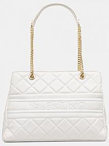 Torebka shopperka Valentino Bags  biała VBS51O04