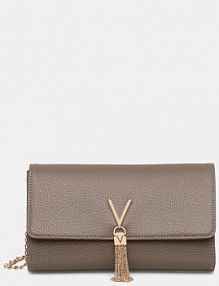 Kopertówka Valentino Bags  brązowa VBS1R401G