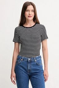 T-shirt United Colors of Benetton  czarny damski 30YSE16A0