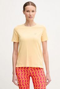 T-shirt Compressport  żółty damski ATSW493