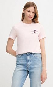 T-shirt Gant  różowy damski 4200277